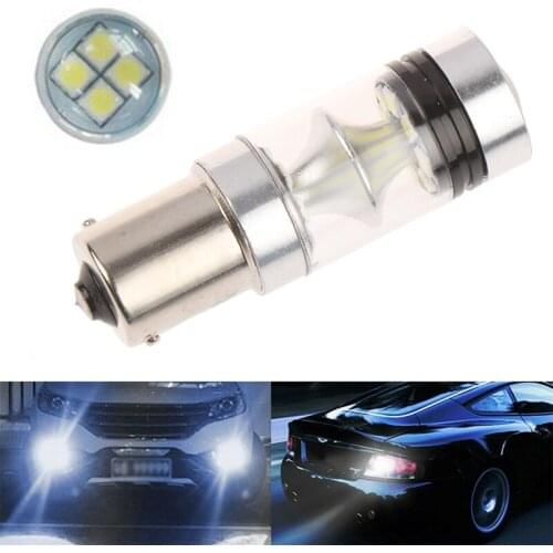 1Pc P21W BA15s 1156 LED Auto Reverse Backup Lamp 100W LED Lighting Lamp Bulbs For BMW Hyundai Mazda Ford New Focus