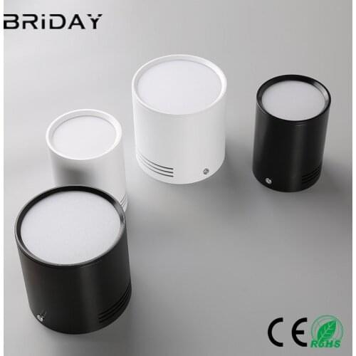 LED Dimmable Surface Mounted LED Downlight 24W 18W 12W 9W 7W 5W High-performance LED Indoor Lighting AC110V-220V