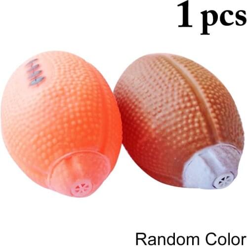 Dog Chewing Toy PVC Plastic Bite-Proof Puppy Ball Toy Pet Squeaky Toy Mini Puppy Teething Toy Pet Training Toy Random Color