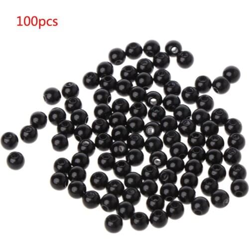 100pcs 3-12mm Black Safety Doll Eyes Sewing Beads For DIY Bear Stuffed Toys Scrapbooking Crafts Wholesale