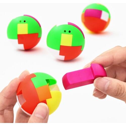 3D Puzzle Ball Puzzle Toys for Children Kids Adult Educational Toys Magic Ball Brain Teasers Toy Intelligence Game Puzzles