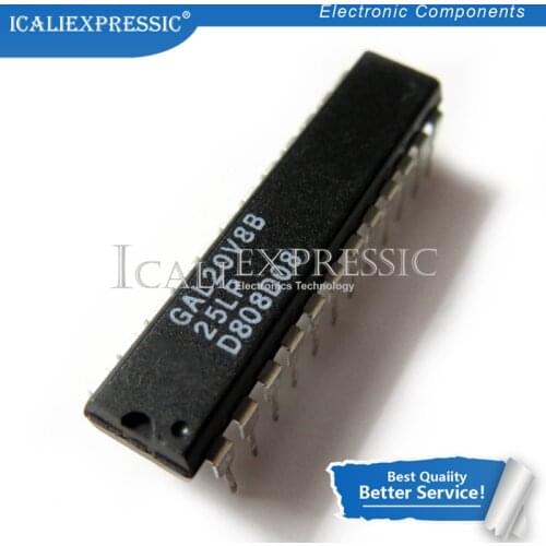 5PCS GAL20V8B-25LP GAL20V8B-15LP GAL20V8B-10LP GAL20V8 DIP-24 In Stock