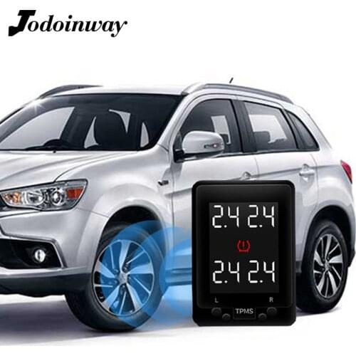 Car Digital Tire Pressure Monitor OBD TPMS Tyre Security Alarm Systems No Sensors Design For Honda Civic 2016 2018 URV CRV 2017