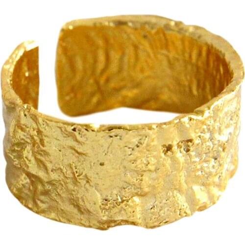 Bohemian Round Rings For Women Boho Rings Party Trend Korean Creative Geometric Irregular Jewelry Gift