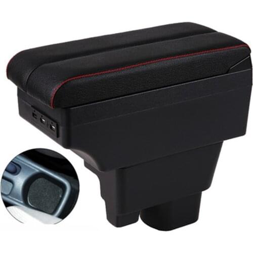 For Geely MK armrest box central Store content Storage box King kong armrest box with USB interface