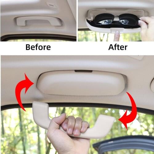Top A Sunglass Holder Glasses Holder Cases for BMW X1 X3 X5 X6 F30 F15 F16 F34 G30 G01 G11 E70 E71