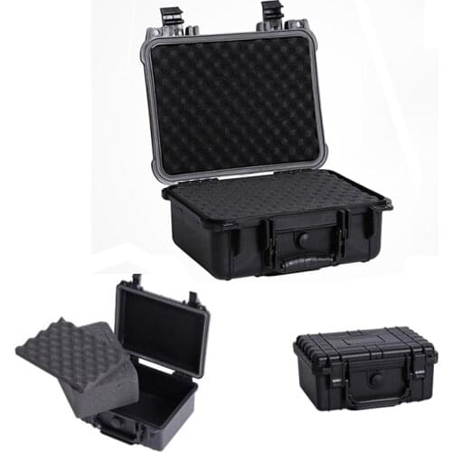 Sealed Waterproof Safety Equipment Instrument Toolbox ABS Plastic Portable Tool Box Outdoor Impact Resistant with Foam