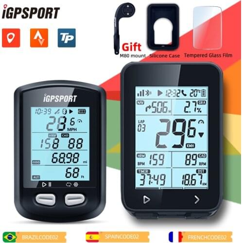IGPSPORT iGS20E GPS Bicycle Computer Speedometer Compatible Upload STRAVA Webpage