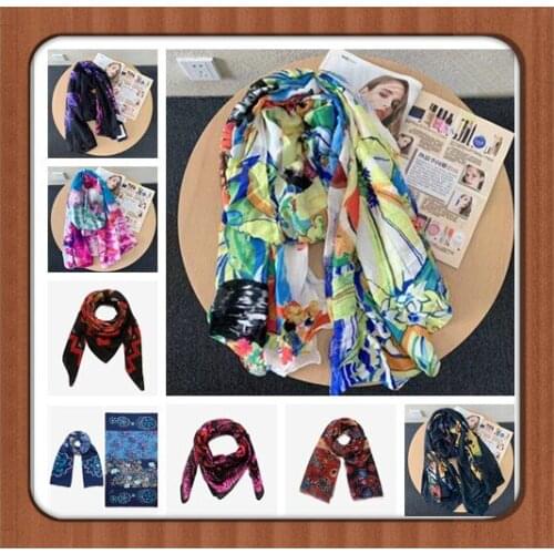 Spanish Print Scarf Shawl Photo Gifts(3)