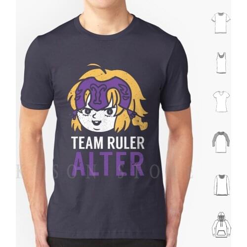 Team Ruler Alter T Shirt Print For Men Cotton New Cool Tee Gilgamesh Kiritsugu Emiya Saber Fate Stay Night Fate Grand Order