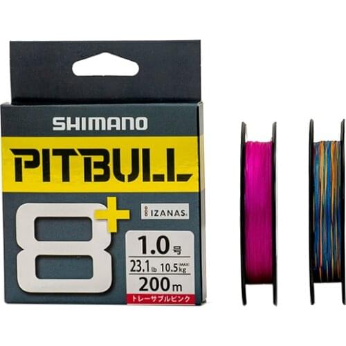 New Fishing Line 8 strands braides PE line Original PITBULL 8+ 150M 200M Pink Muti Colors 150M 200M