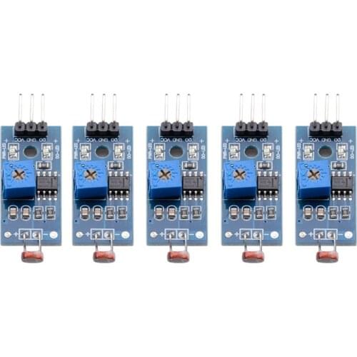 10 PCS Photoresistor module Digital Light Intensity Detection Photosensitive Sensor Module for Arduino UNO