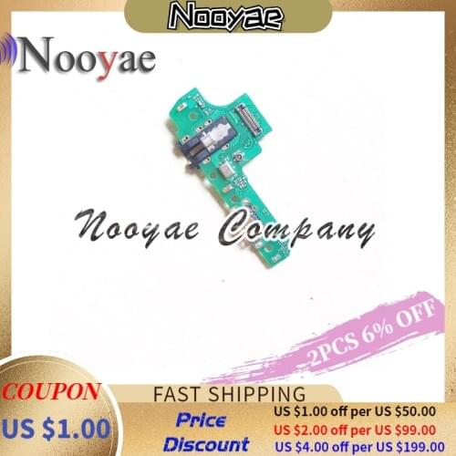 Novaphopat For Samsung A10S A107 A107F Micro USB Charger Charging Port Connector Flex Cable Mic Microphone Tracking