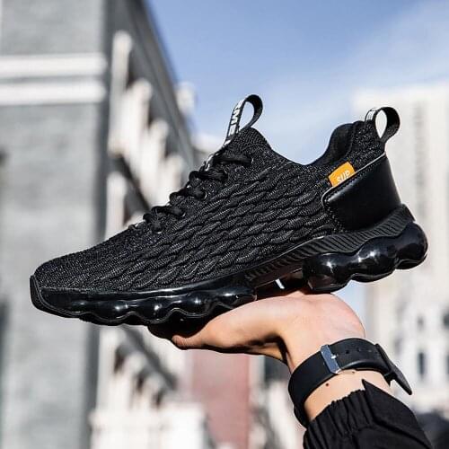 New Mens Running Shoes Mesh Male Walking Shoes Man Outdoor Sport Sneakers Footwear Zapatillas Hombre Chaussures Size 39-46