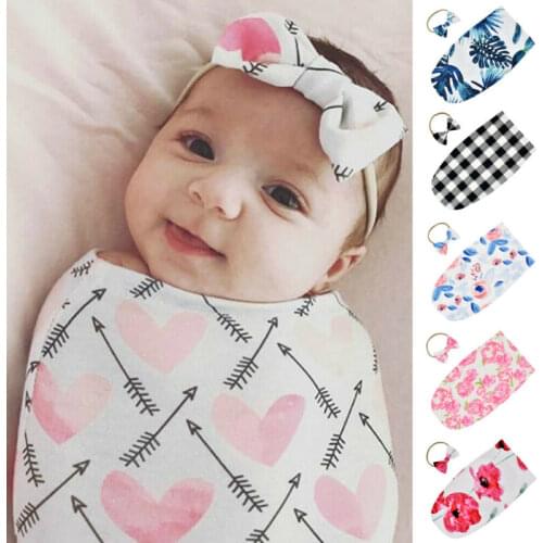 Focusnorm Newborn Infant Baby Toddler Swaddle Wrap Blanket Sleeping Bag Sleep Sack Bedding