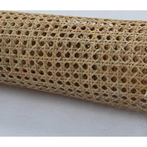 Natural Indonesian Real Rattan Cane Webbing Furniture Chair Table Background Wall Decor Material 40CM 45cm 50cm 60cm 71cm wide