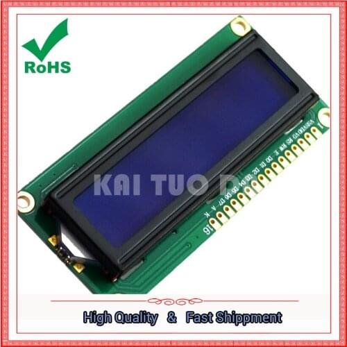 Blue screen LCD12864 display LCD screen with backlight 12864-5V parallel port serial port module