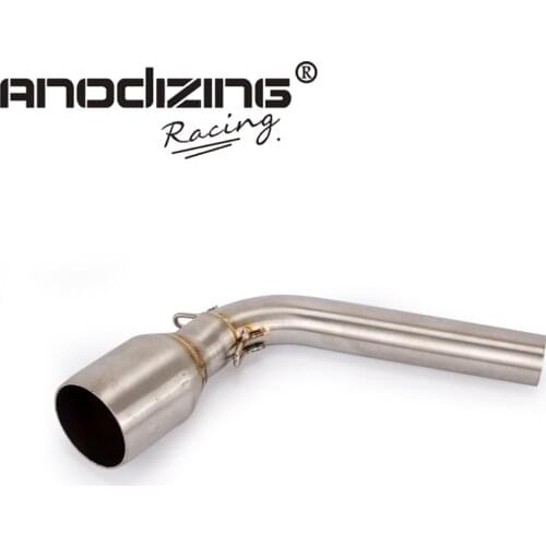 Motorcycle Exhaust middle pipe for HONDA GROM MSX125 2013-2015 without exhaust Slip-On