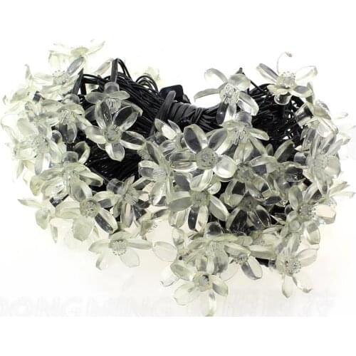 10M 80 LED string fairy light cherry blossom outdoor garland curtain decoration lighting Led Christmas flower light AC110V 220V