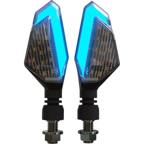 Universal Motorcycle Turn Signals LED Turn Signal Lights For Shadow750 CB650F MSX125 YBR125 FZ16 Tmax530 Ninja250 z800 MT07 MT09