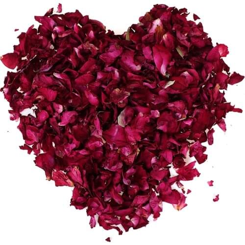 100g/200g Bathing Supply Romantic Natural Dried Rose Petals Bath Dry Flower Petal Spa Whitening Shower Aromatherapy