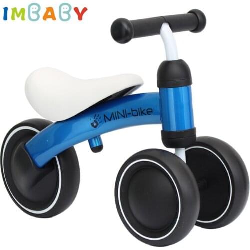 IMBABY Balance Bikes Children Bicycle Baby Walker Infant Kids Tricycle Learn To Walk Get Balance Sense No Foot Pedal Riding Toys