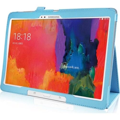 Tab S 10.5 SM-T800 Case Fold Flip Stand Cover for 2014 Samsung Galaxy Tab S Tablet 10.5inch T805 with Hand Strap Auto Sleep/Wake