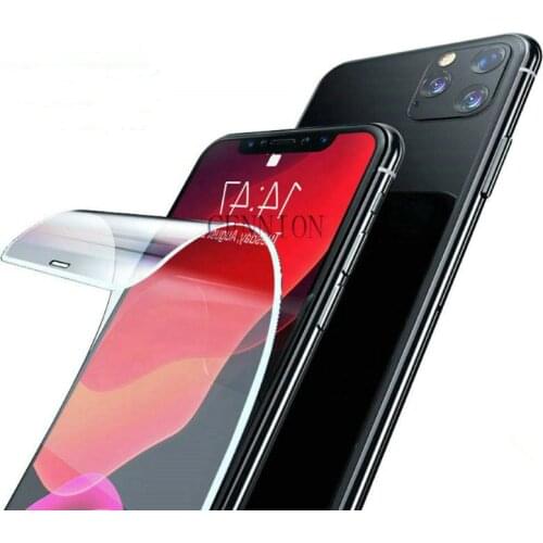 Clear Matte full coverage front and back Hydrogel Film Screen Protector for iPhone 12 mini 5.4 6.1 pro max 6.7 11 Xs XR X 500pcs