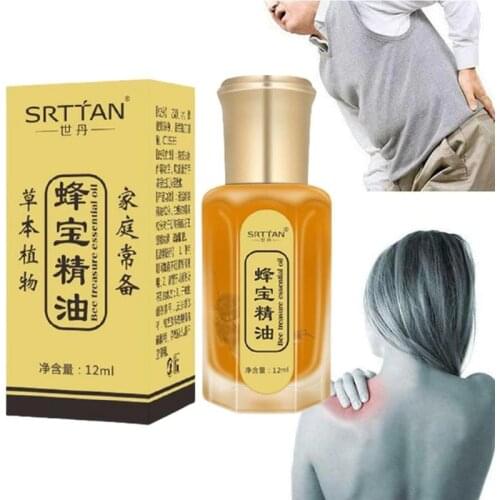 12ml Chinese Medicine Bee Venom Oil For Joints Pain Waist Foot Relax Tiger Balm Back Pain Backache Health Care Oil Cream