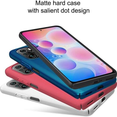 For Xiaomi 11i/Redmi K40/K40 Pro+/Mi Poco F3/Mi 11X Pro NILLKIN Super Frosted Shield Matte Hard Case Cover