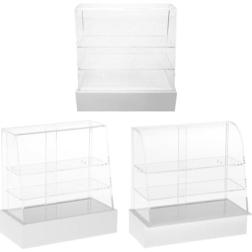 Dollhouse Miniatures Cake Display Cabinet Dollhouse Miniatures