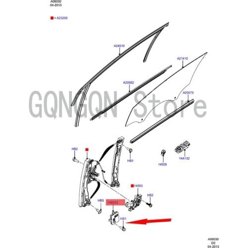 CAR Lifter Motor Module Left For dMo nd eoF oc us Window Lifter Motor Window Lifter Motor Front Door Lifter Motor
