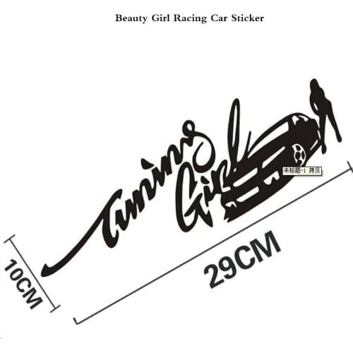 Car Sticker Racing Car Scratch Coverage Decorative Sticker Car Styling For Nissan qashqai tiida almera juke primera x-trail note