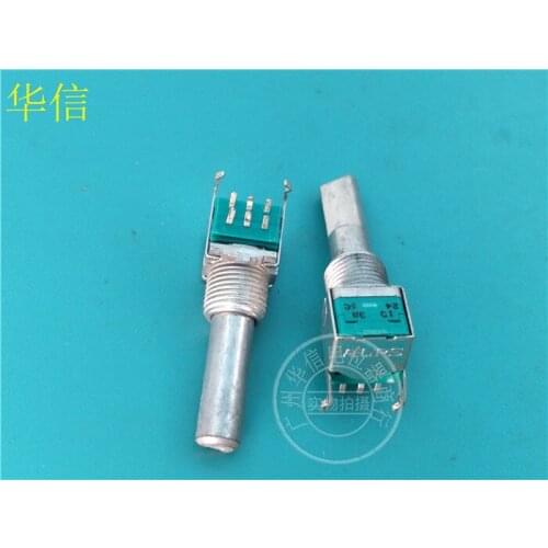 Original new 100% RK09L12BOF25COA103 9011 horizontal double potentiometer A10K 103A A103 handle 25MMF (SWITCH)