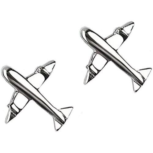 Tiny Airplane Stud Earrings Cute Aircraft Earrings for Women Men Girls Children