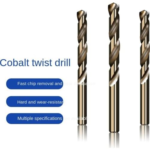 Cobalt High Speed steel Twist Drill Bit M35 Stainless Steel Tool Set Accessories for Metal Stainless Steel Drilling Metalworking
