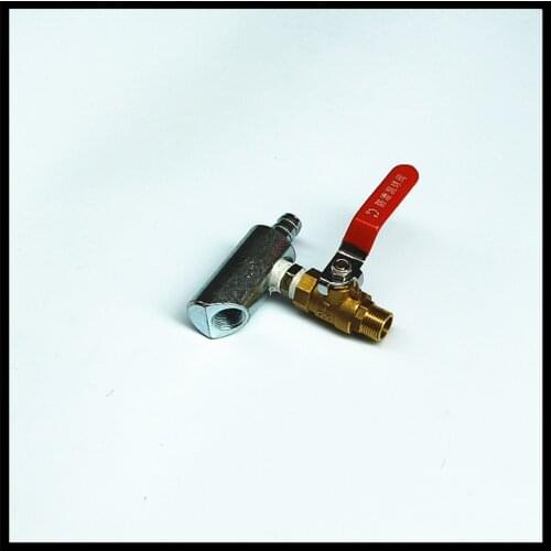 Three-way Part With Adjusting Valve For Mobile Gallon Blaster Sandblasting Cabinet