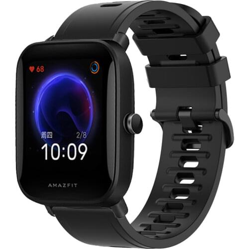 For Huami Amazfit Bip U Pro Strap 20mm Silicone Wrist Bracelet Watchband For Amazfit GTS 2/2E/2 Mini／Bip U S Lite Accessories