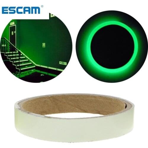 1.5cm*1m Luminous Fluorescent Night Self-adhesive Glow In The Dark Sticker Tape Safety Security Home Decoration Warning Tape
