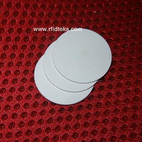 13mm RFID Mini Coin PVC Tag RFID Tag 13.56MHZ 1K BIT R/W ISO15693 with I CODE SLIX Chip