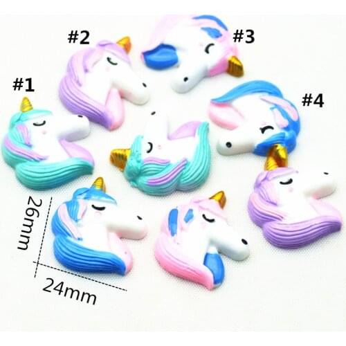 26mmX24mm Resin Flatback Unicorn|Flatback Unicorn Miniatures|Pony-Unicorn Miniatures