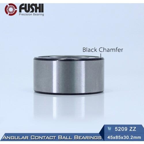 5209 ZZ Bearing 45 x 85 x 30.2 mm ( 1 PC ) Axial Double Row Angular Contact 5209ZZ 3209 ZZ 3056209 Ball Bearings