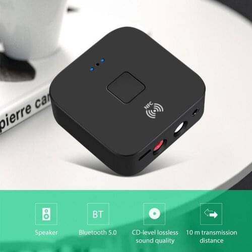 80% Off 3.5mm Wireless Adapter AUX RCA Jack HiFi Wireless Adapter NFC Bluetooth 5.0 Audio Music Receiver Bluetooth Transmitter