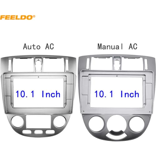 FEELDO Car Stereo 2IN Panel Fascia Frame Adapter For Buick Excelle 10.1 Inch Big Screen Dash Fitting Plate Frame Trim Kit
