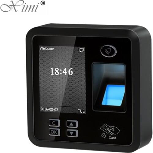 Cheap Biometric Fingerprint Door Access Control System TCP/IP USB RFID Card Time Attendance Time Clock Access Controller Reader