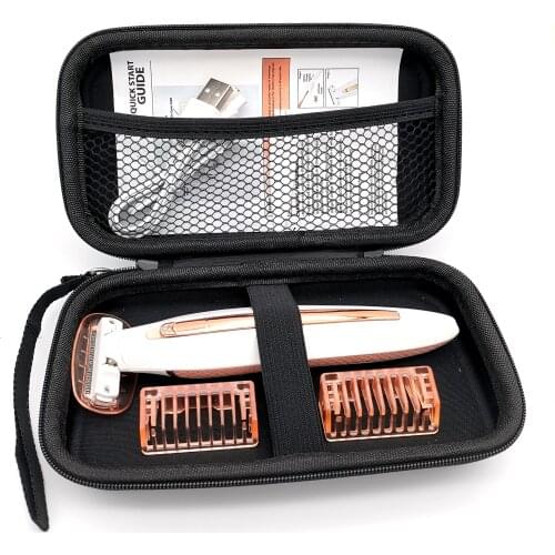 Electric Trimmer Makeup Set Female Shaver Razor Full Body Trimmer And Shaver Case Hard Storage Travel Carrying