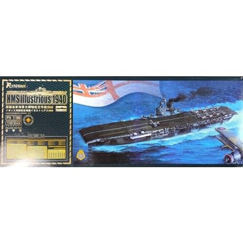Flyhawk FH1116S 1/700 HMS Illustrious 1940 [Deluxe Edition] - Scale Model Kit