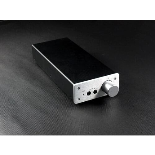 Finished E-01 Amplifier with ALPS potentiometer (Base on lehmann amp)