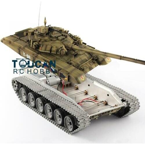 Heng Long 1/16 RC 3938 T90 Tank Metal Chassis Tracks RTR 360 Turret BB Infrared TH16811