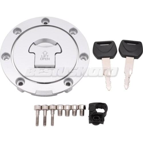 Motorcycle Fuel Gas Tank Cap Cover Lock w/ Key For Honda CBR250 MC19 MC22 CBR400 NC23/29 CBR600 F2 F3 F4 F4I CBR1000S CBR1100XX